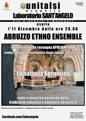 "La natività Apruntina" canti e musiche pastorali
