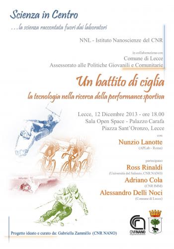Scienza in Centro... la scienza raccontata fuori dai laboratori
