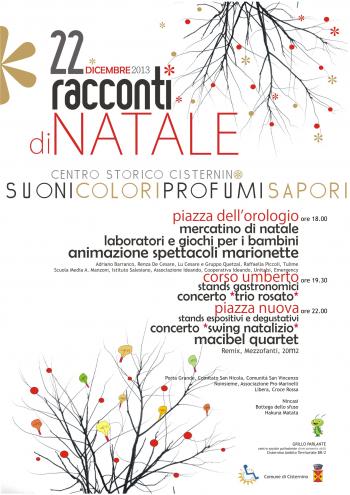 Racconti di Natale nel borgo tra suoni, colori, profumi, sapori