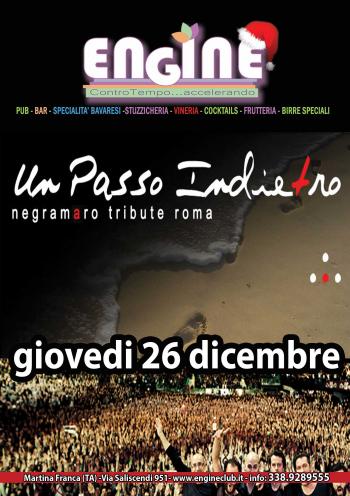 Un passo Indietro - Tributo di Valerio Sgobba ai Negramaro