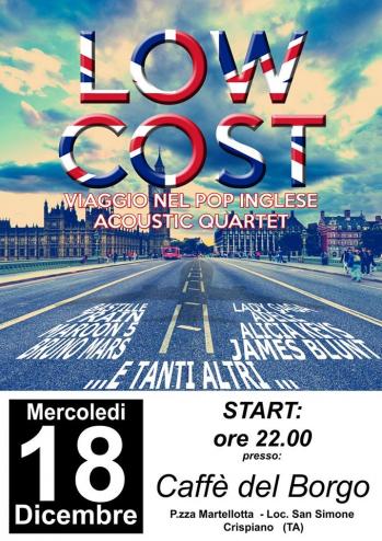 Low Cost-acoustic Quartet - Viaggio nel Pop Internazionale