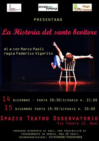 "La historia del santo bevitore" di Marco Paoli