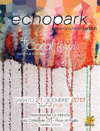 Echopark + Coral Kiwi - live