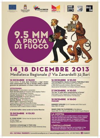 9.5mm - a prova di fuoco, festival sul formato ridotto