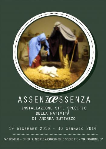 AssenzaEssenza - installazione site specific della Natività di Andrea Buttazzo