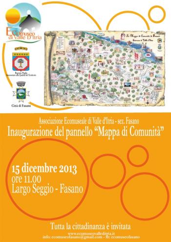 Inaugurazione Pannello Mappa di Comunita'