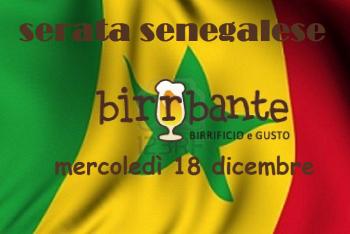 Serata Senegalese al Birrbante
