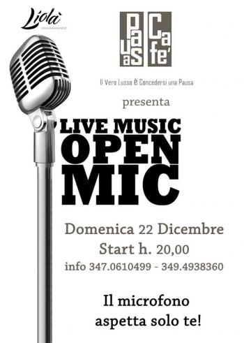 Open Mic Pausa Cafe'