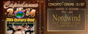 Capodanno 2014 con la 20th Century band & D.J set al Nordwind