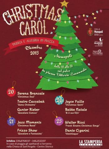 Christmas Carol - Musica e Allegria in Piazza
