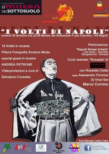 "I volti di Napoli", ideato dalla Performing Arts di cui è event manager Cettina Celati.