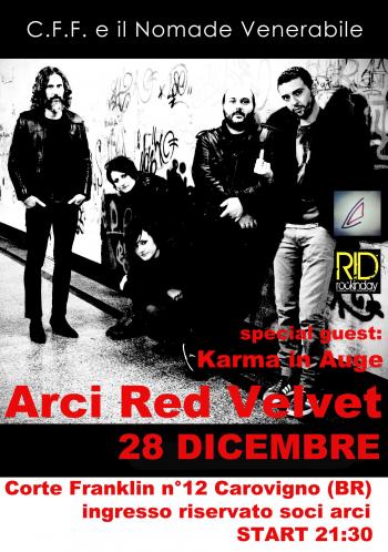 C.F.F. e il Nomade Venerabile live al Red Velvet (opening: Karma in Auge)