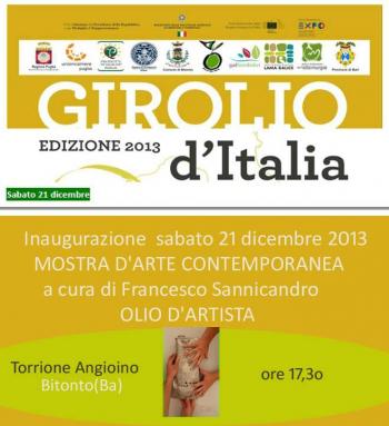GirOlio d'Italia 2013 - Mostra Olio d’artista