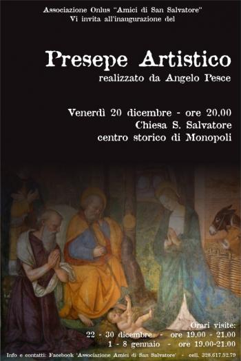 Presepe Artistico realizzato da Angelo Pesce