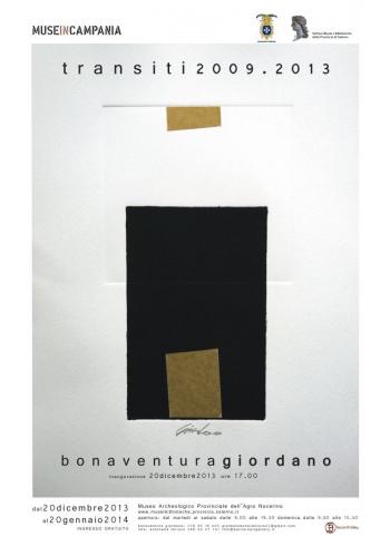 Mostra personale di Bonaventura Giordano "Transiti 2009-2013"