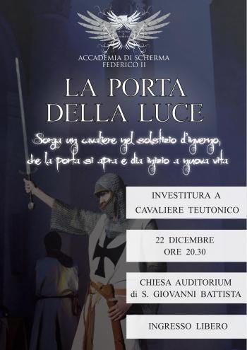 Rievocazione storica della cerimonia d’Investitura a Cavaliere Teutonico