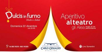 Nuovo appuntamento con l’<i>Aperitivo a Teatro</i> sulle note degli “Alea”