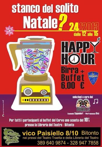Happyhour e Musica la Vigilia di Natale