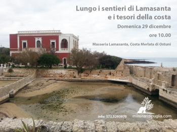 A piedi tra la lama, il bosco e la costa merlata
