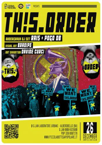 The Sound of Muzik #3 : TH!S.ORDER (live set) + ANDERGRAUND (dj set)