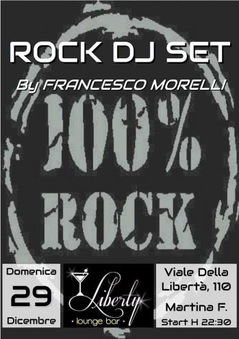 Francesco Morelli Dj-set ROCK al Caffè Liberty