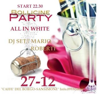 Bollicine Party-All in White
