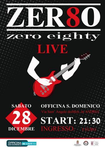 Zer80 concerto live anni 80'