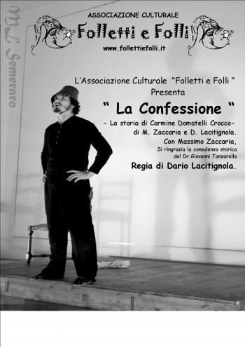 La Confessione - spettacolo teatrale