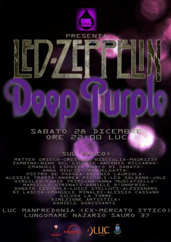 L’orchestra Instabile del Luc in Led Zeppelin vs Deep Purple