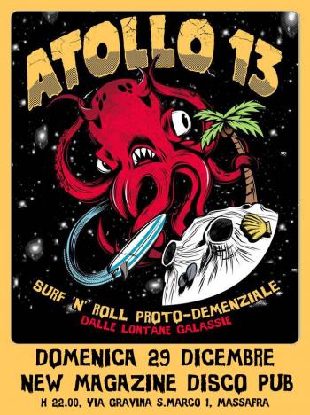 Atollo 13 surf - rock - rockn 'n' roll