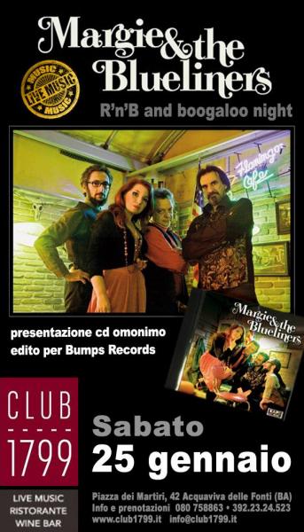 Margie & the Blueliners - presentazione cd
