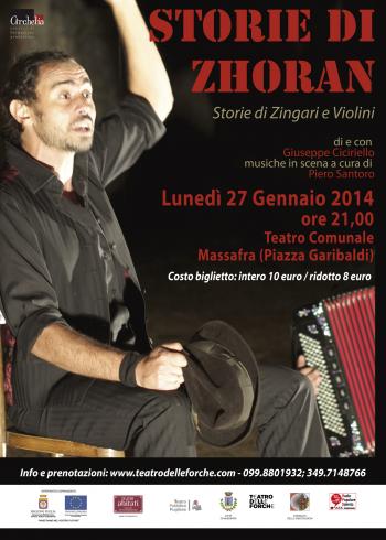 Spettacolo teatrale "Storie di Zhoran"