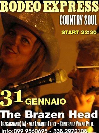 Rodeo Express Country Soul      "Brazen Head in Blues 5° edizione"