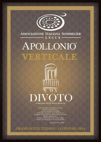 Wine Tasting con AIS Lecce e Divoto Copertino Riserva dop