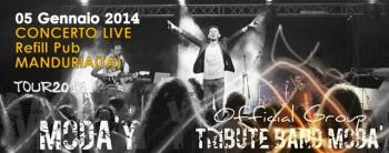 Modày Tributo Modà in concerto