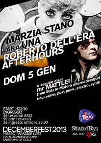 Marzia Stano Aka Una + Dellera From Afterhours -  Decemberfest