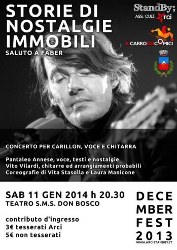 Storie di Nostalgie Immobili - Saluto a Faber - Decemberfest