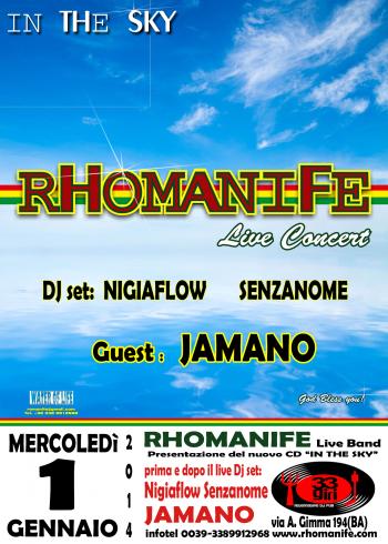 Rhomanife in concerto