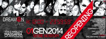 Riapertura del Dream on con 12 dj