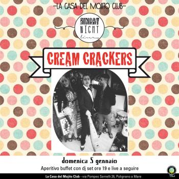 Cream Crackers live
