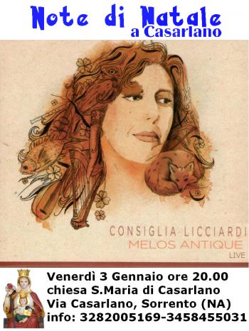 Consiglia Licciardi Melos antique Live concert