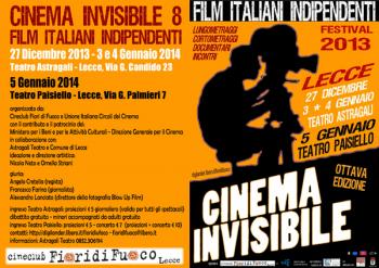 8° Festival del Cinema Invisibile…riprendono le proiezioni ad Astragali Teatro