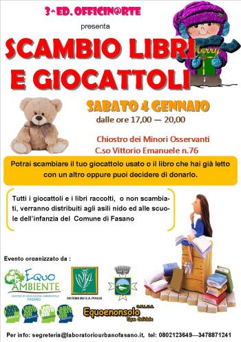 Scambio Giocattoli e Libri