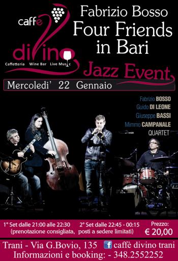 Fabrizio Bosso Four Friends in Bari
