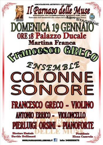 Francesco Greco Ensemble - Colonne Sonore L'Antologia