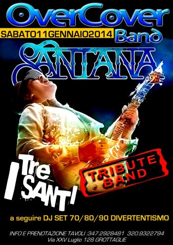 Over Cover Band live Tributo a Santana