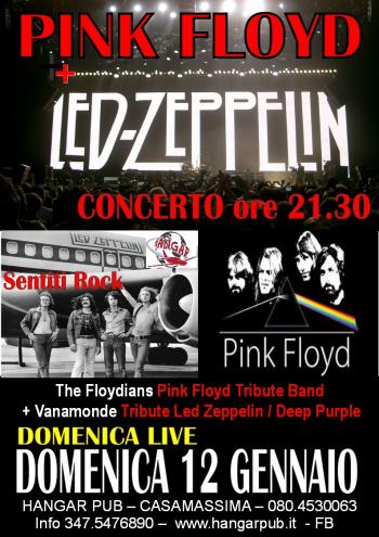 Omaggio - Pink Floyd vs Led Zeppelin