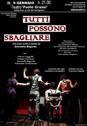Teatro: Tutti Possono Sbagliare