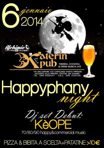 "Happyphany Night" Dj-set debut at the Katerin Live: KEOPE