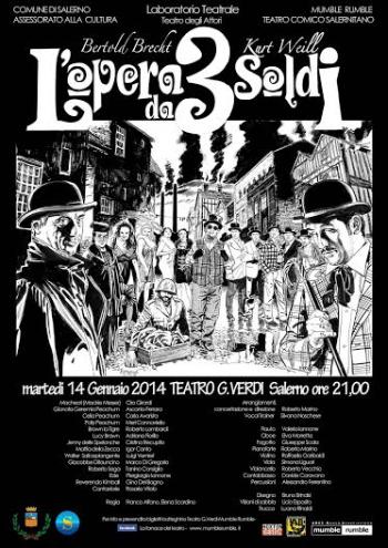 "L'opera da tre soldi" di Bertold Brecht